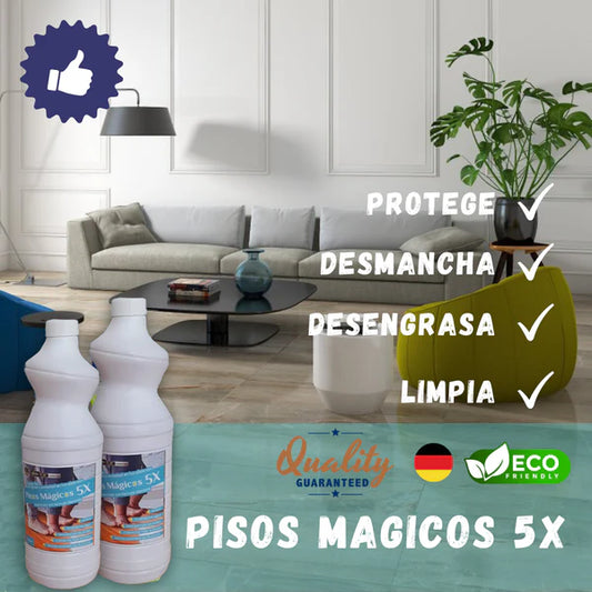 Pisos Mágicos - Ultra Limpiador ✨ OFERTA 2X1 🚨