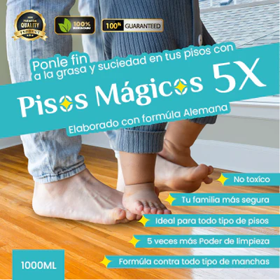 Pisos Mágicos - Ultra Limpiador ✨ OFERTA 2X1 🚨