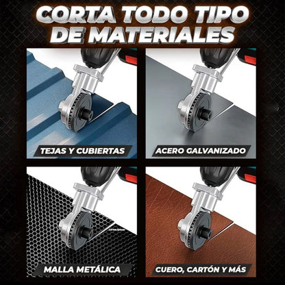 CORTADOR DE LAMINA METALCUT® ADAPTADOR PARA TALADRO