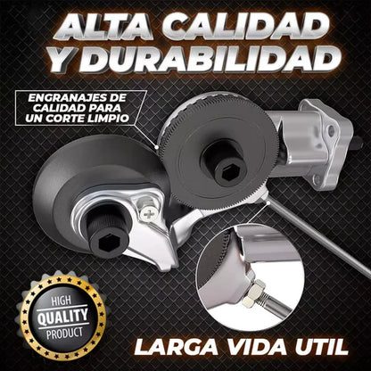 CORTADOR DE LAMINA METALCUT® ADAPTADOR PARA TALADRO