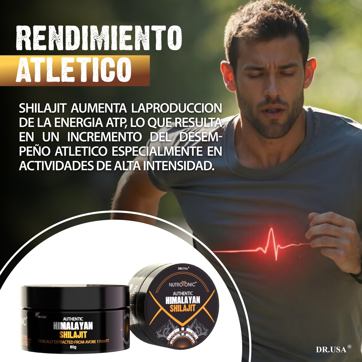 Resina Shilajit+⚡ Recupera tu energía 💪